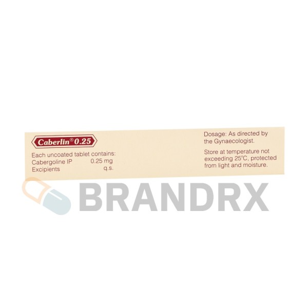Caberlin 0.25 mg Sun Pharmaceuticals Industries