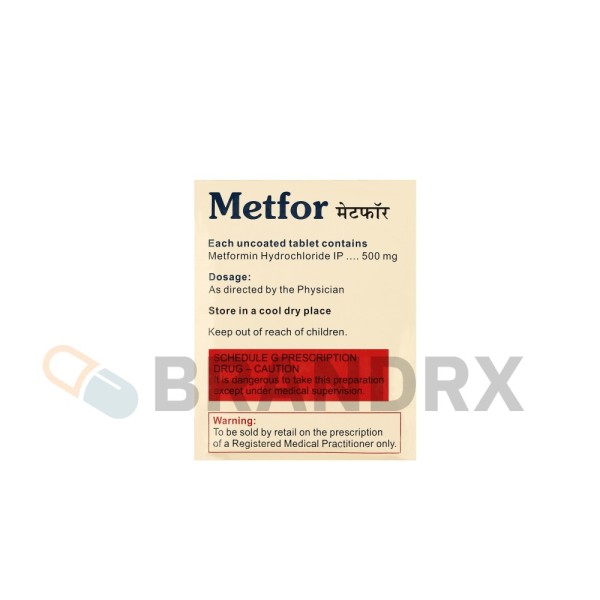 Metfor 500 mg Cipla